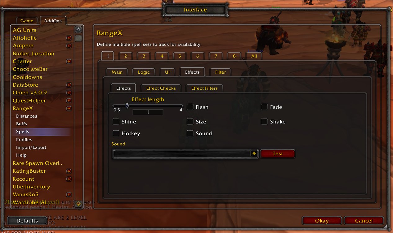 <p>UI settings for 'effects', which can be permanent or activated upon some rules.</p>
