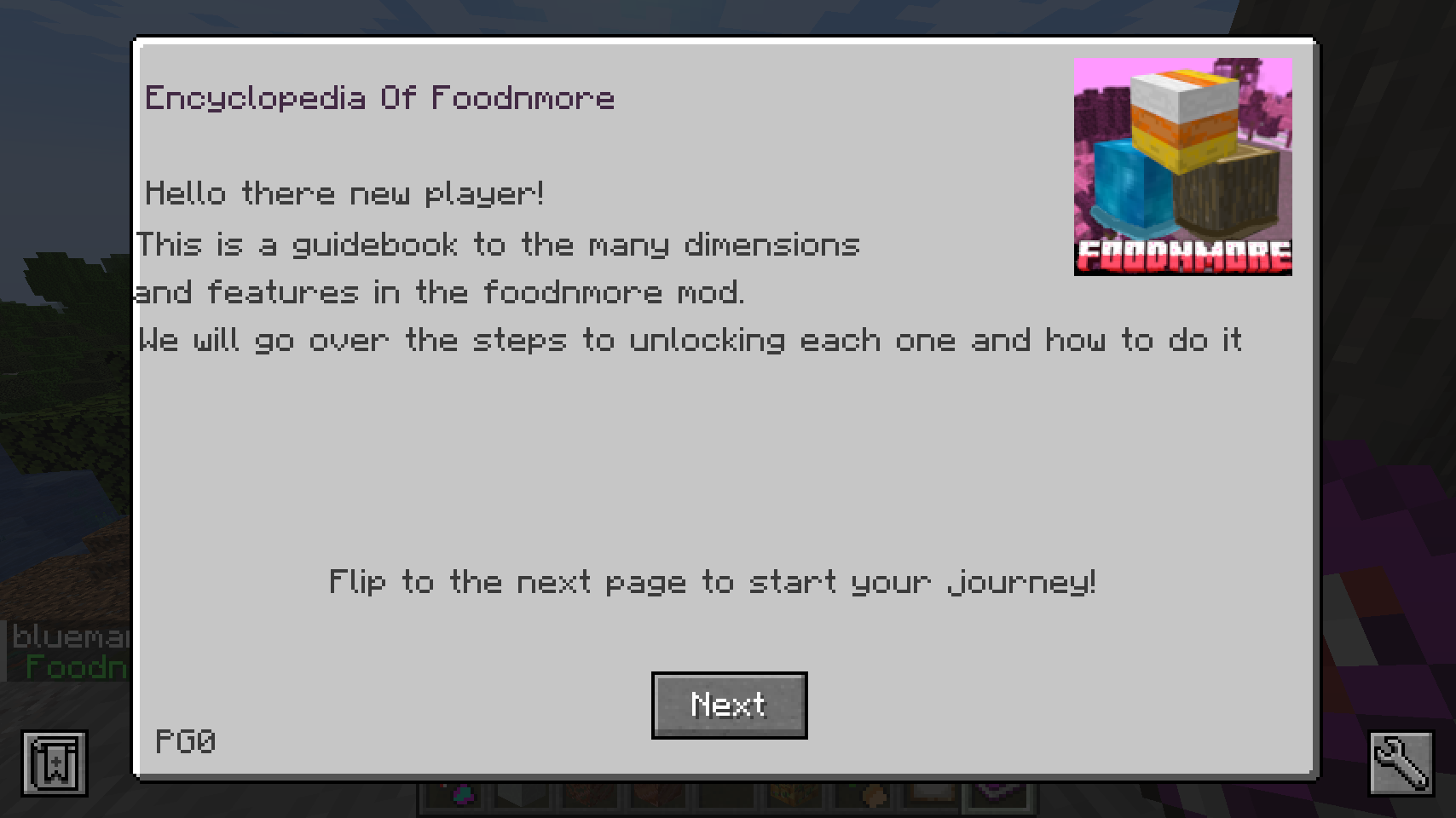 Thumbnail A Guidebook for foodnmore in the new 1.25 update