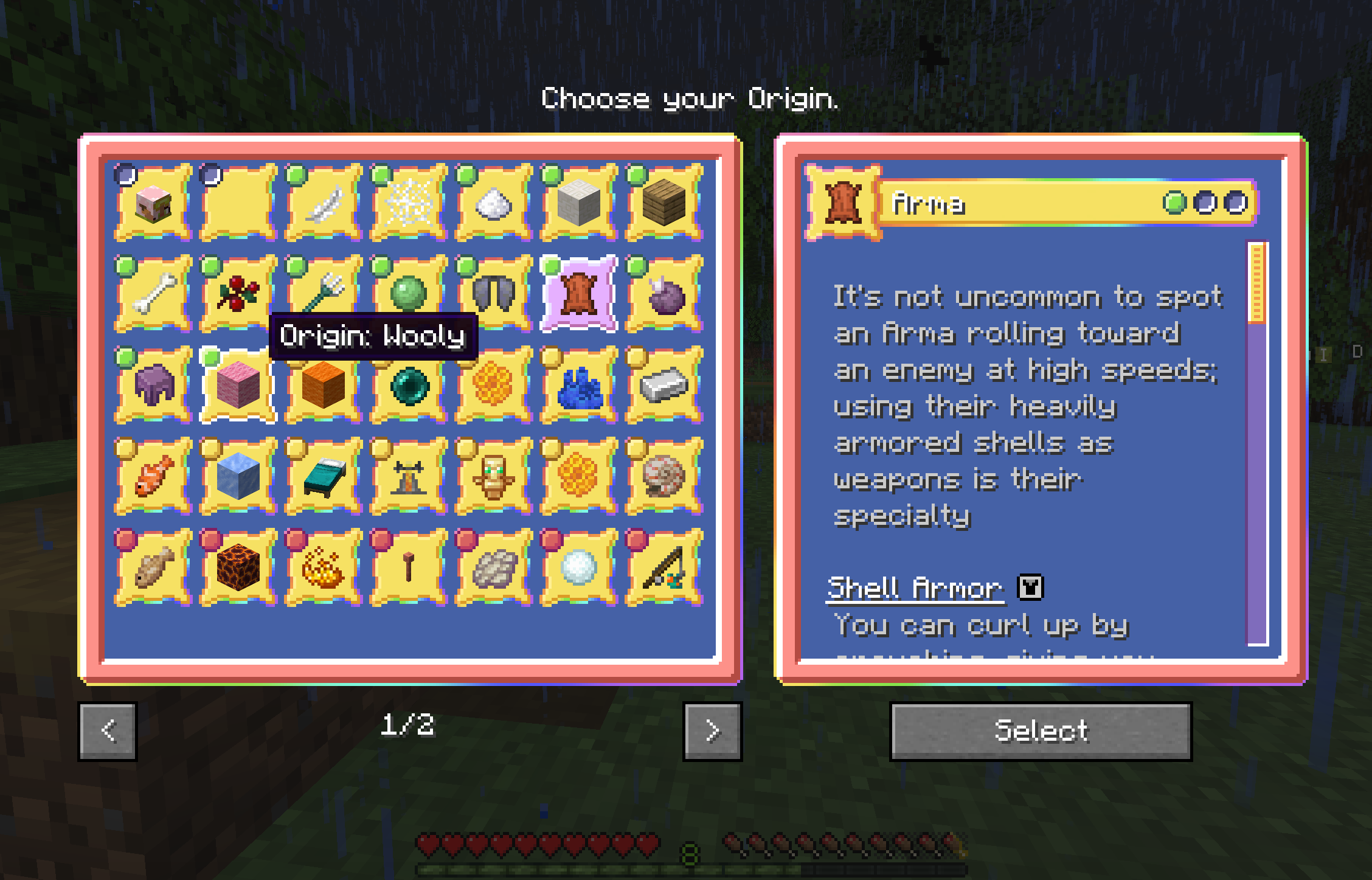 Origins: Rainbow GUI - Minecraft Resource Packs - CurseForge