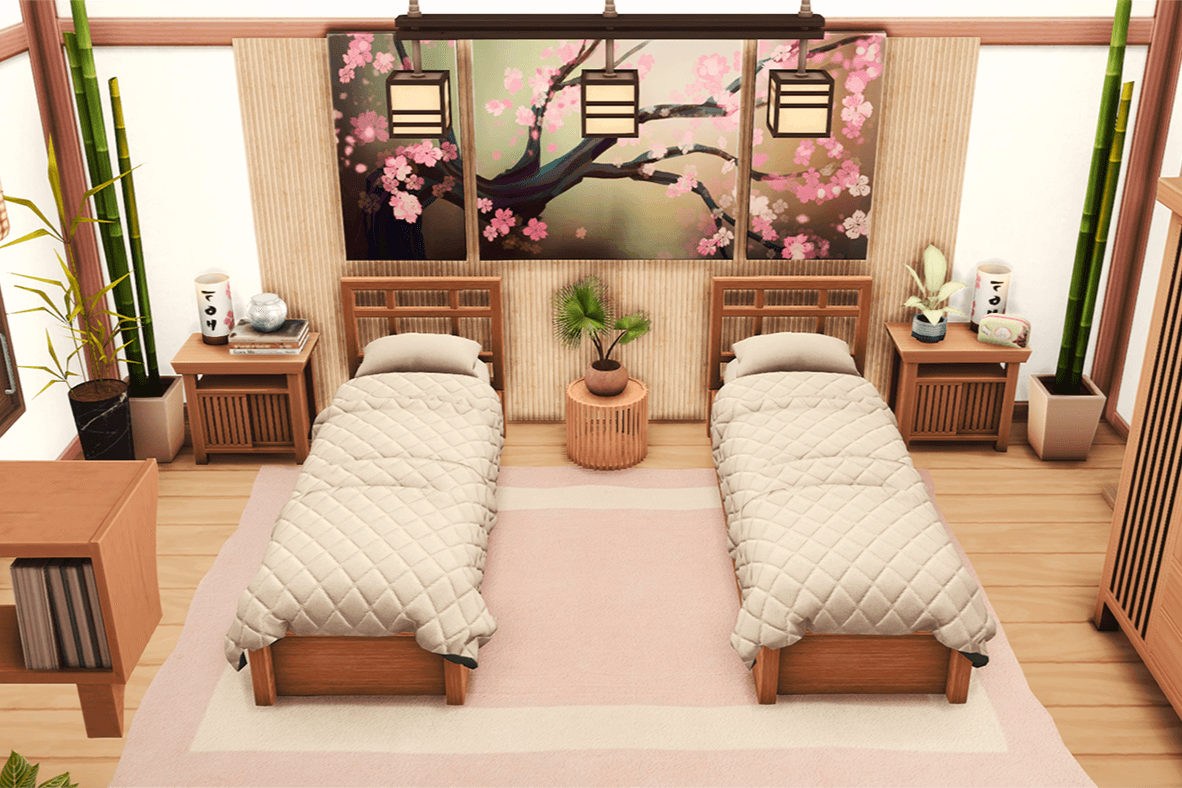 Ayaka House - Modern Japanese House - Gallery - The Sims 4 Rooms / Lots ...