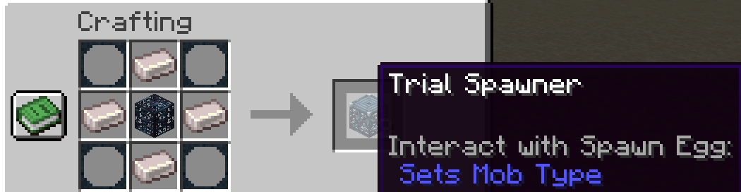 Trial Spawner Recipe