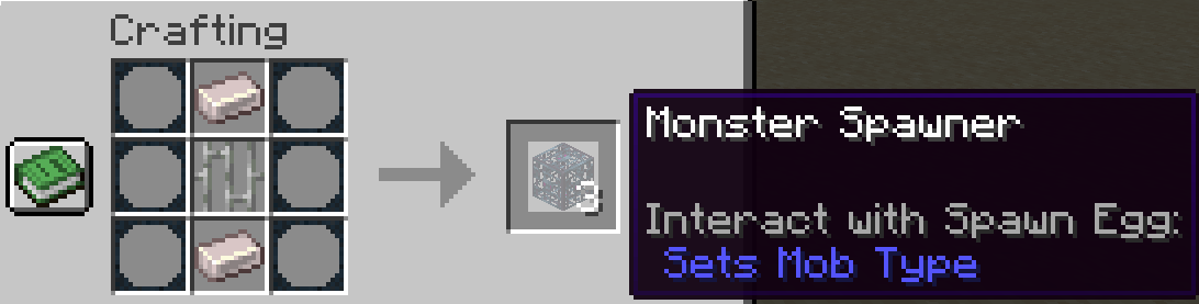 Spawner Recipe