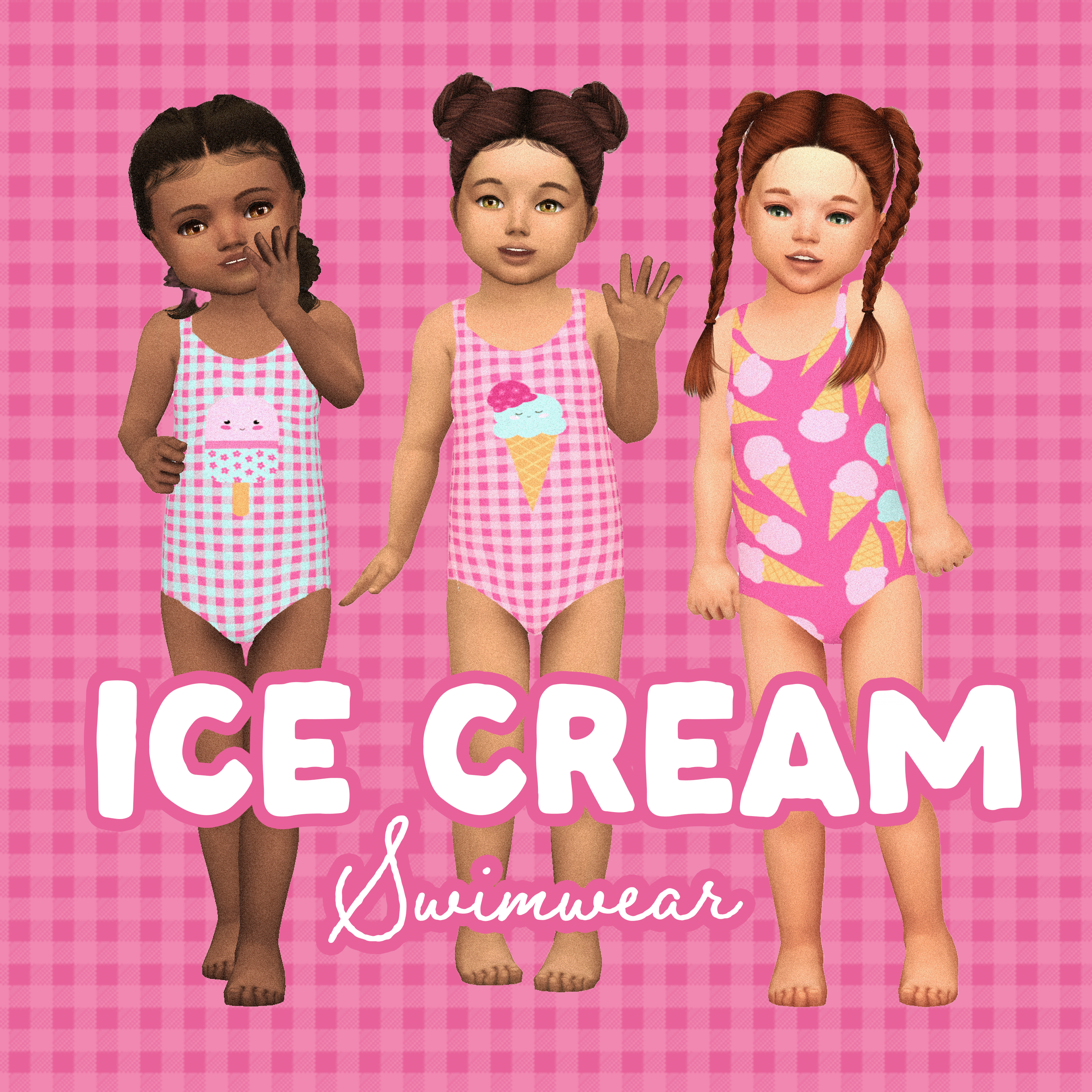 Ice Cream Swimwear Toddler