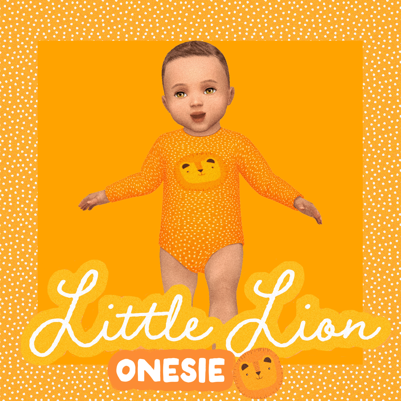 Little Lion Onesie Infant