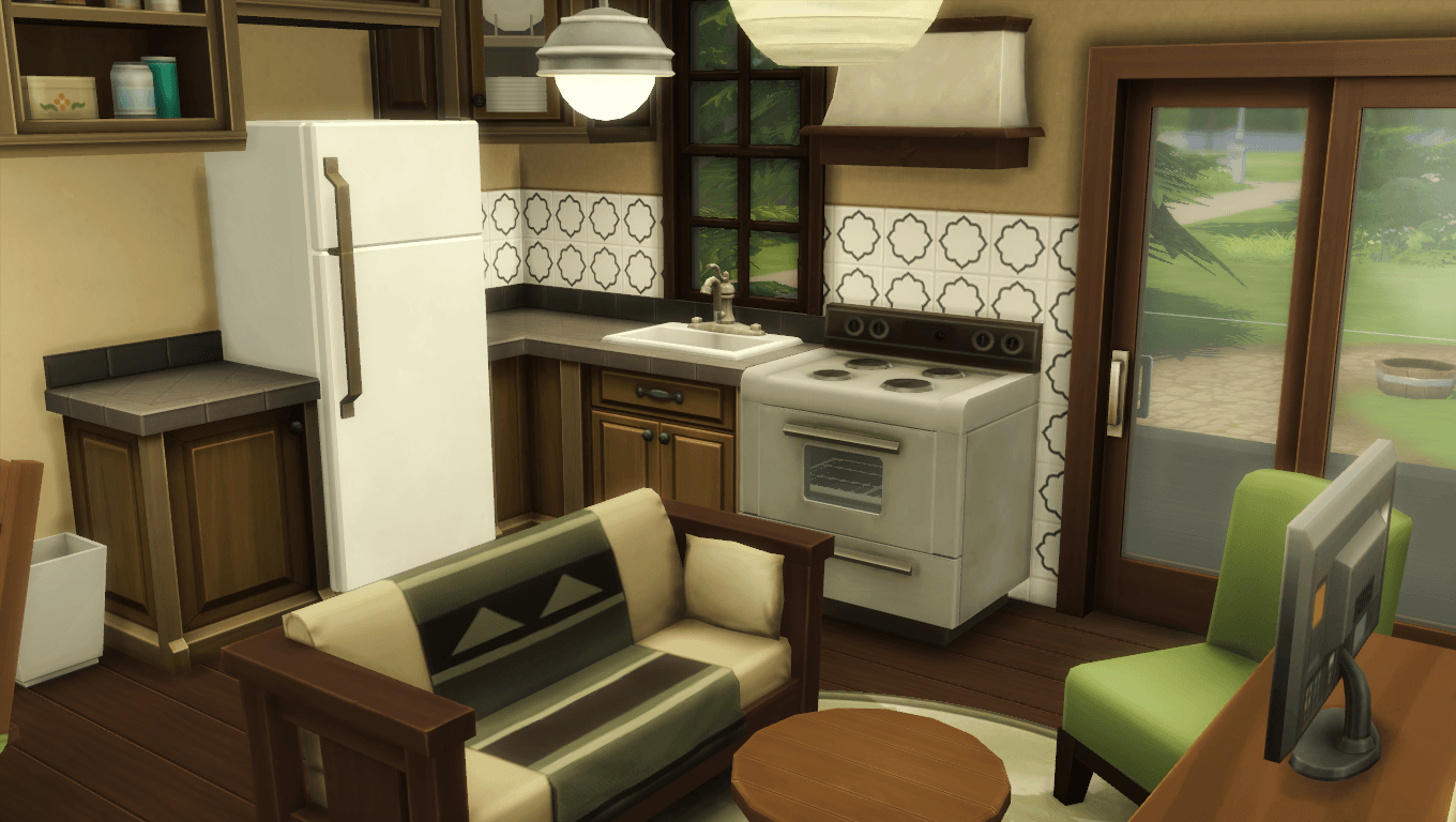 A-frame Basegame Starter Home - Gallery - The Sims 4 Rooms / Lots ...