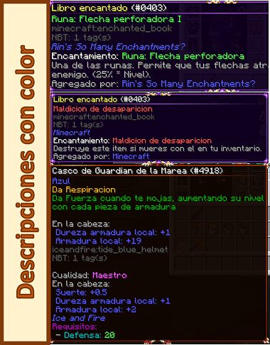 Descripciones menos confusas 