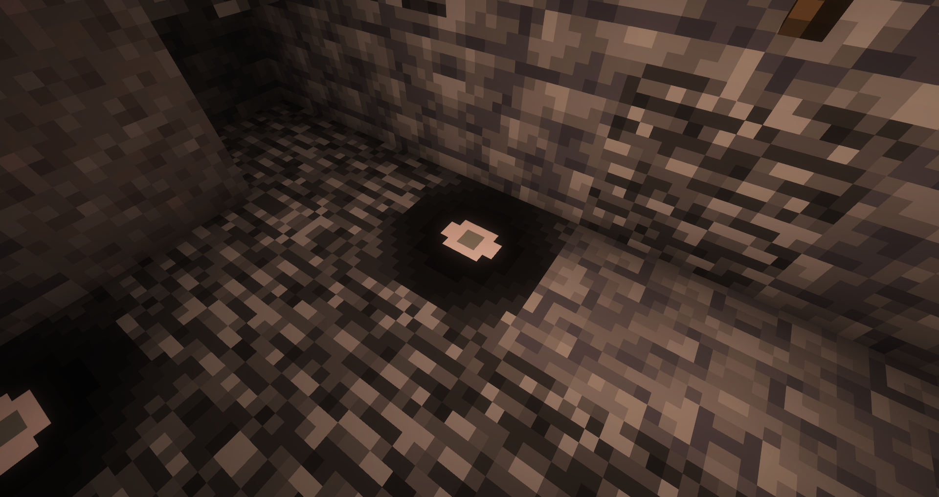 Thumbnail You'll find these warp blocks rarely at bedrock level. Careful, they'll teleport you right in!