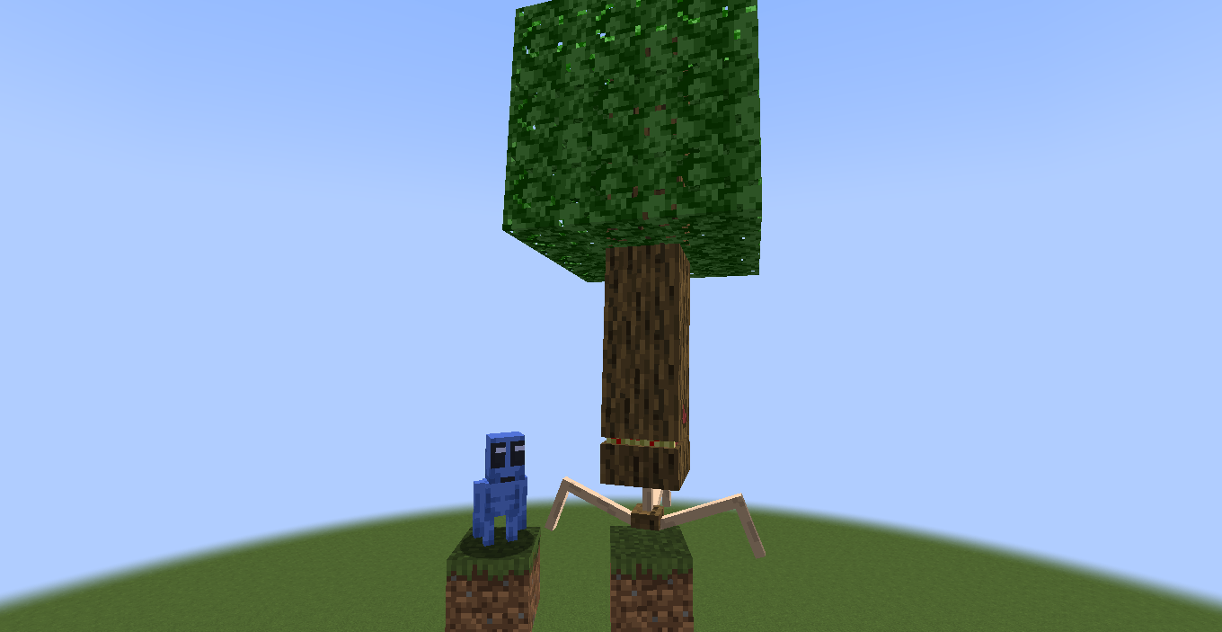 Martian and Walking Tree (Oak)