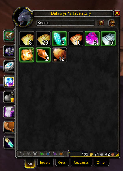 <p>'All' tab selected</p>