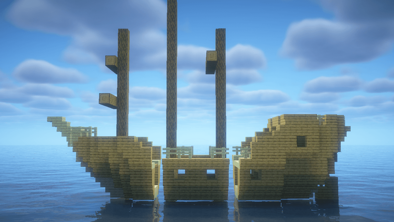 Thumbnail Ship split into segments