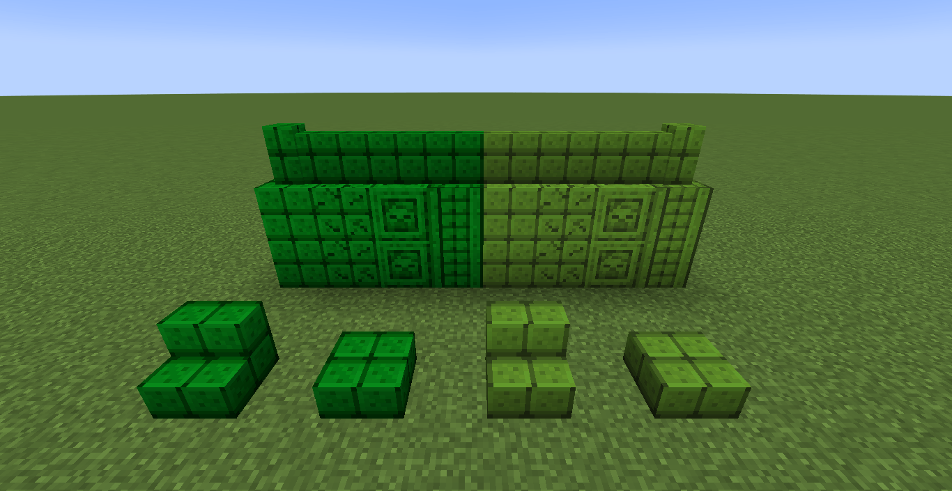 Cactus and Smooth Cactus Bricks
