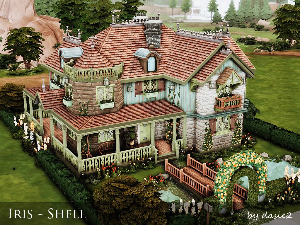 Iris Shell The Sims 4 Rooms / Lots
