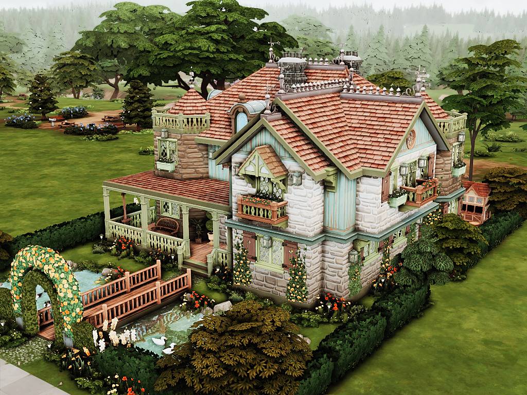 Iris Shell The Sims 4 Rooms / Lots