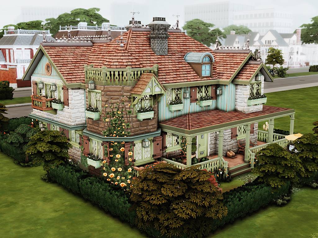 Iris Shell The Sims 4 Rooms / Lots