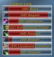 <p>Enemy list -1-</p>