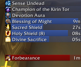 <p>Example using the default Blizzard timer format</p>