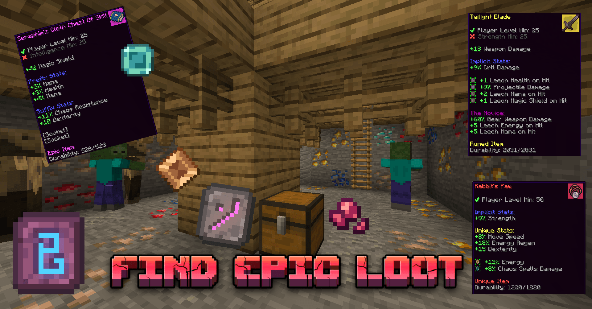 Find Epic Loot!