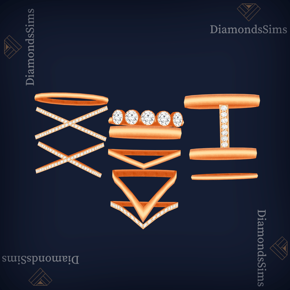 Diamond rings 17 by diamondssims - The Sims 4 Create a Sim - CurseForge