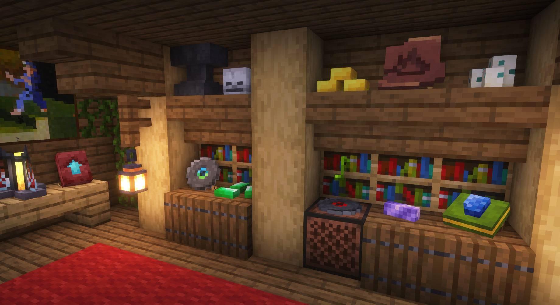 Cozy clutter