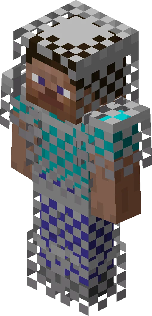 Chainmail armor demonstration