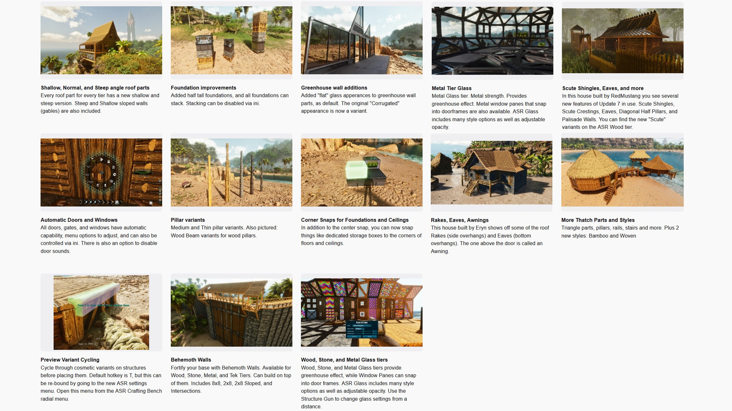 Arkitect Structures Remastered - Gallery - Ark Survival Ascended Mods