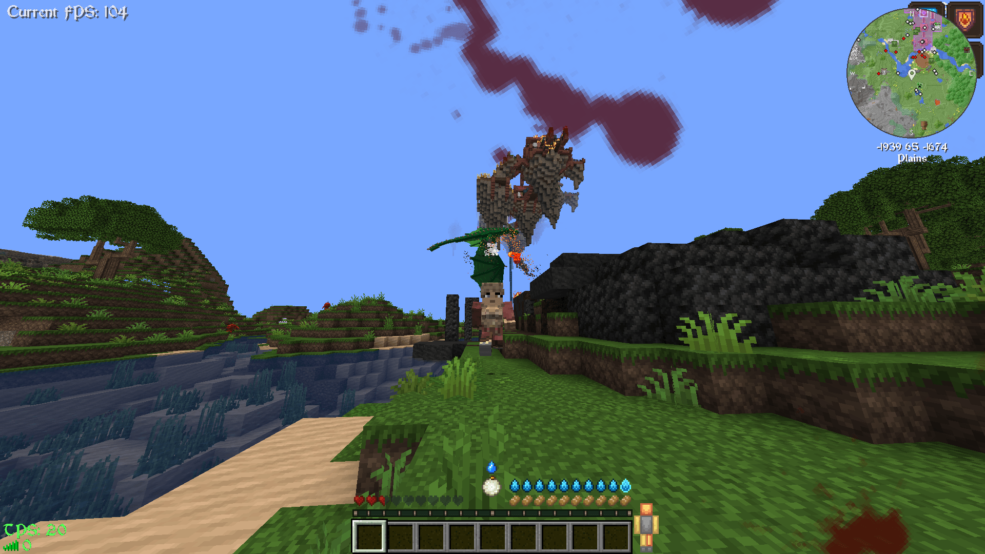 Thumbnail Running from a raging dragon!!!