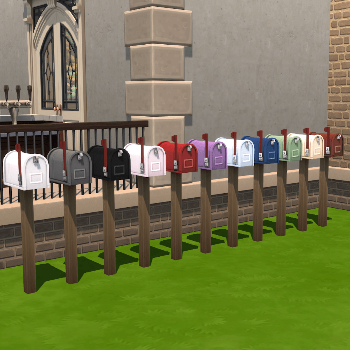 Base Game Mailbox Recolors Screenshots The Sims 4 Build / Buy