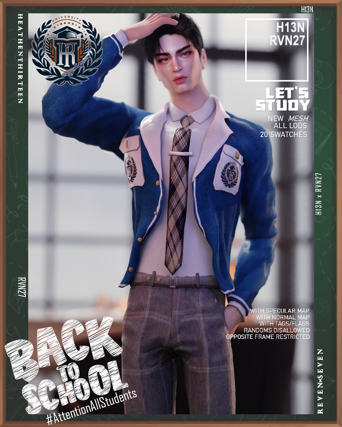 Download Open Contrast Trim Pocket Jacket Winter School Uniform The