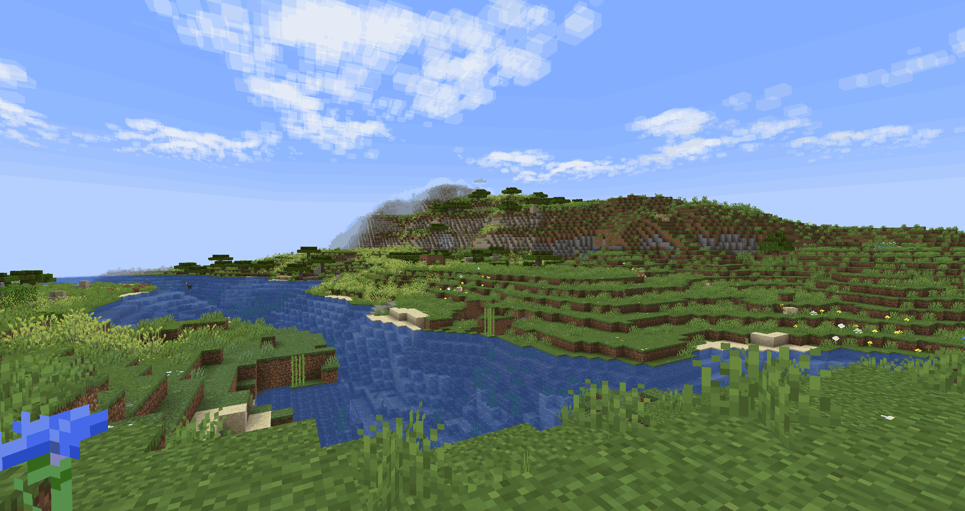 Thumbnail This pack was originally made without shaders in mind so those who can not run shaders will still have a changed and beautiful experience. These new vanilla style clouds are one of the immediate noticeable changes you will find.