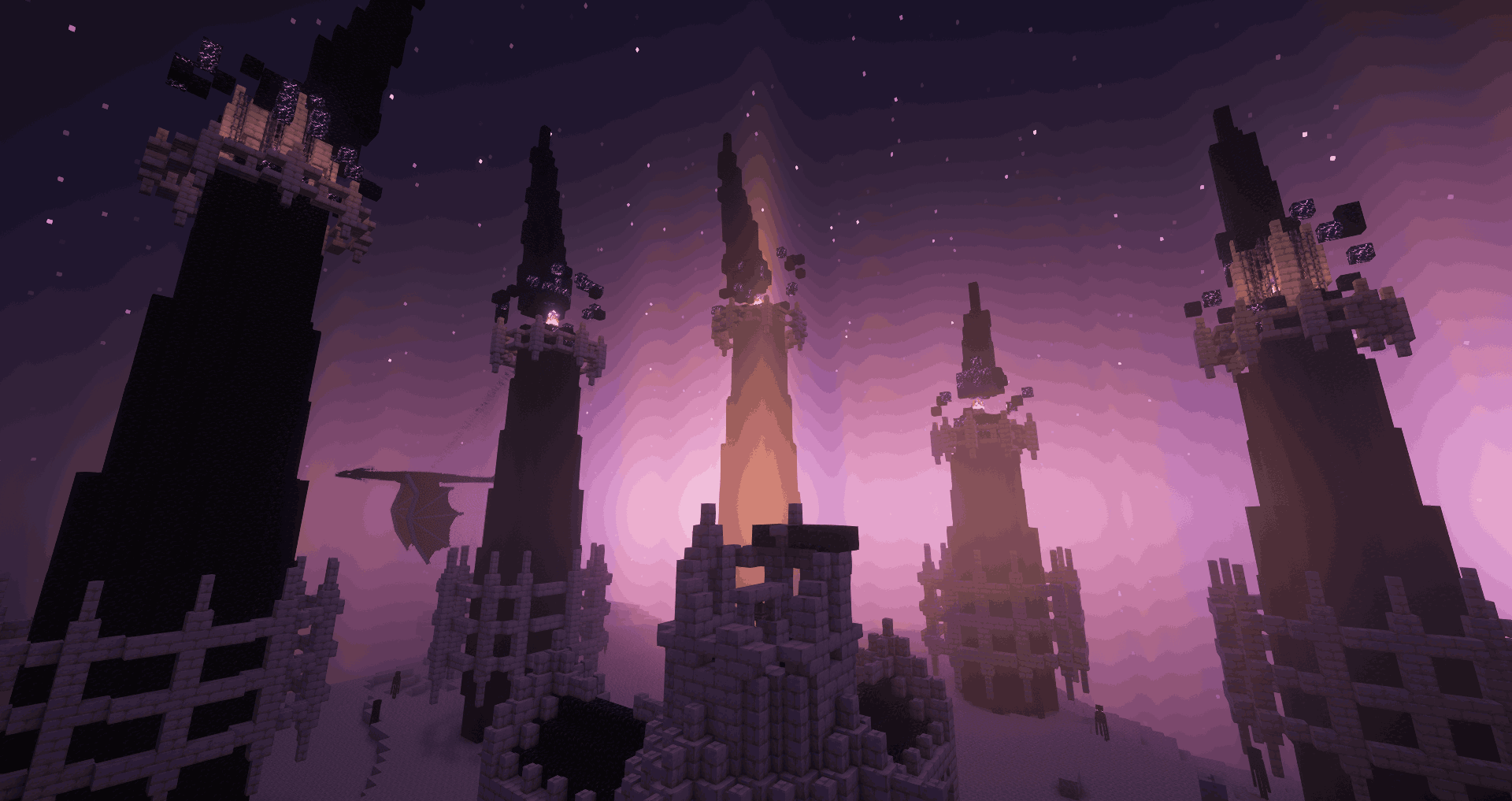 Thumbnail A sneak peak at the ender dragon fight. She looks a little bit different than normal. More powerful.