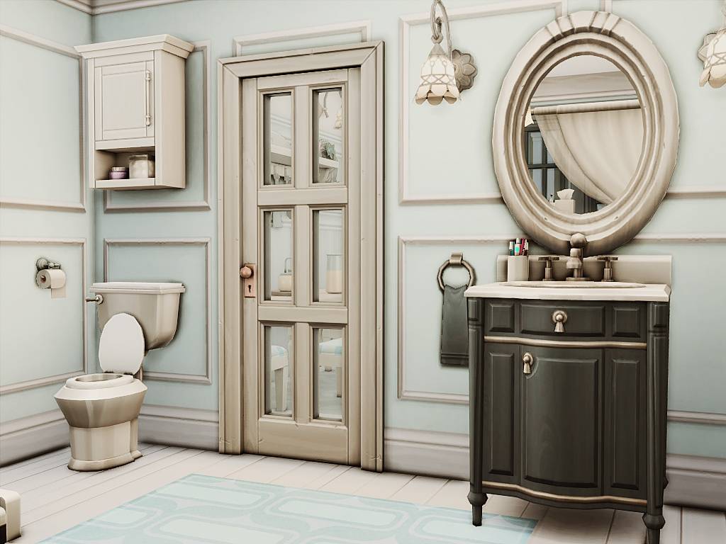 Hampton Bath The Sims 4 Rooms / Lots