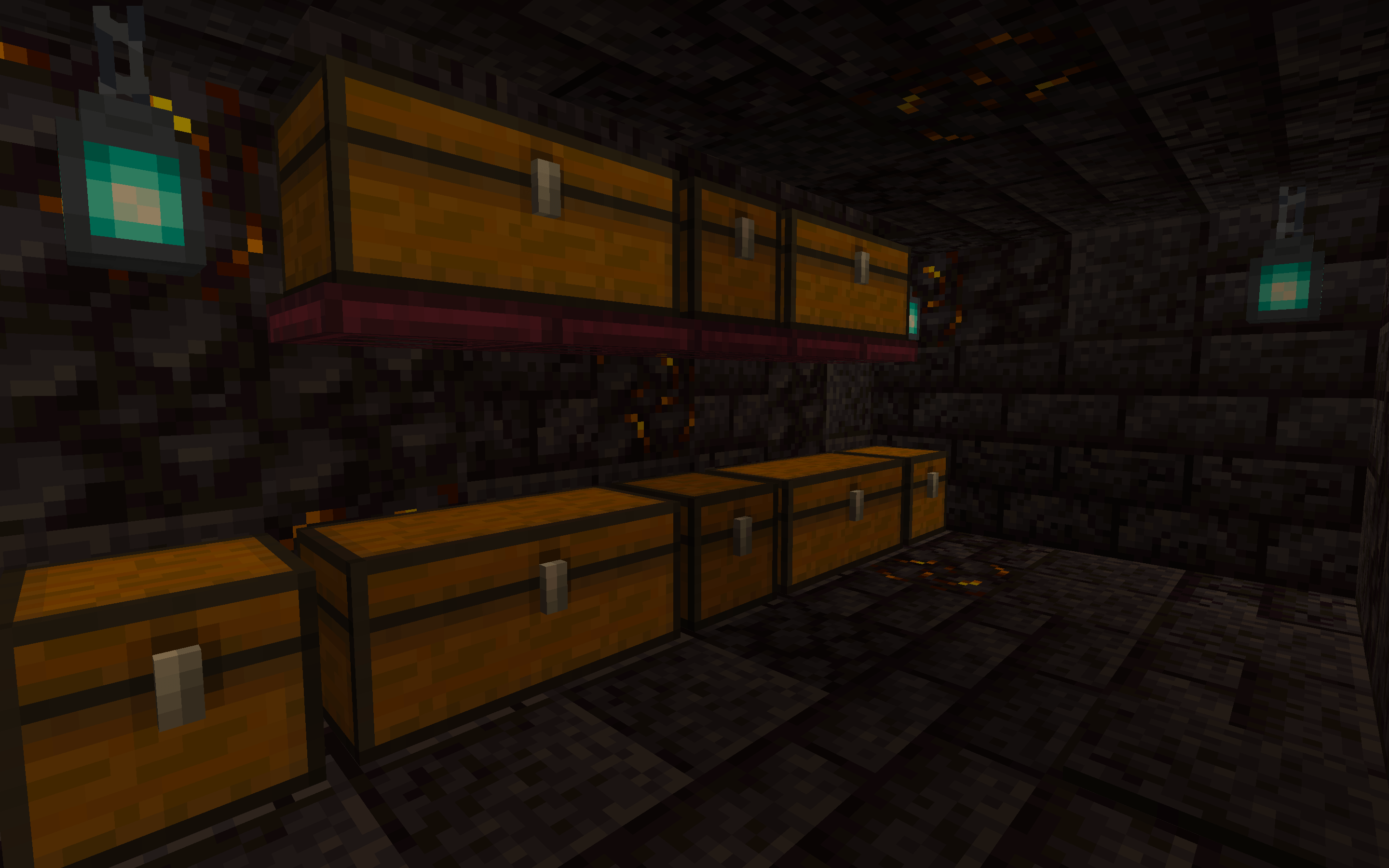 Piglin Outpost food storage