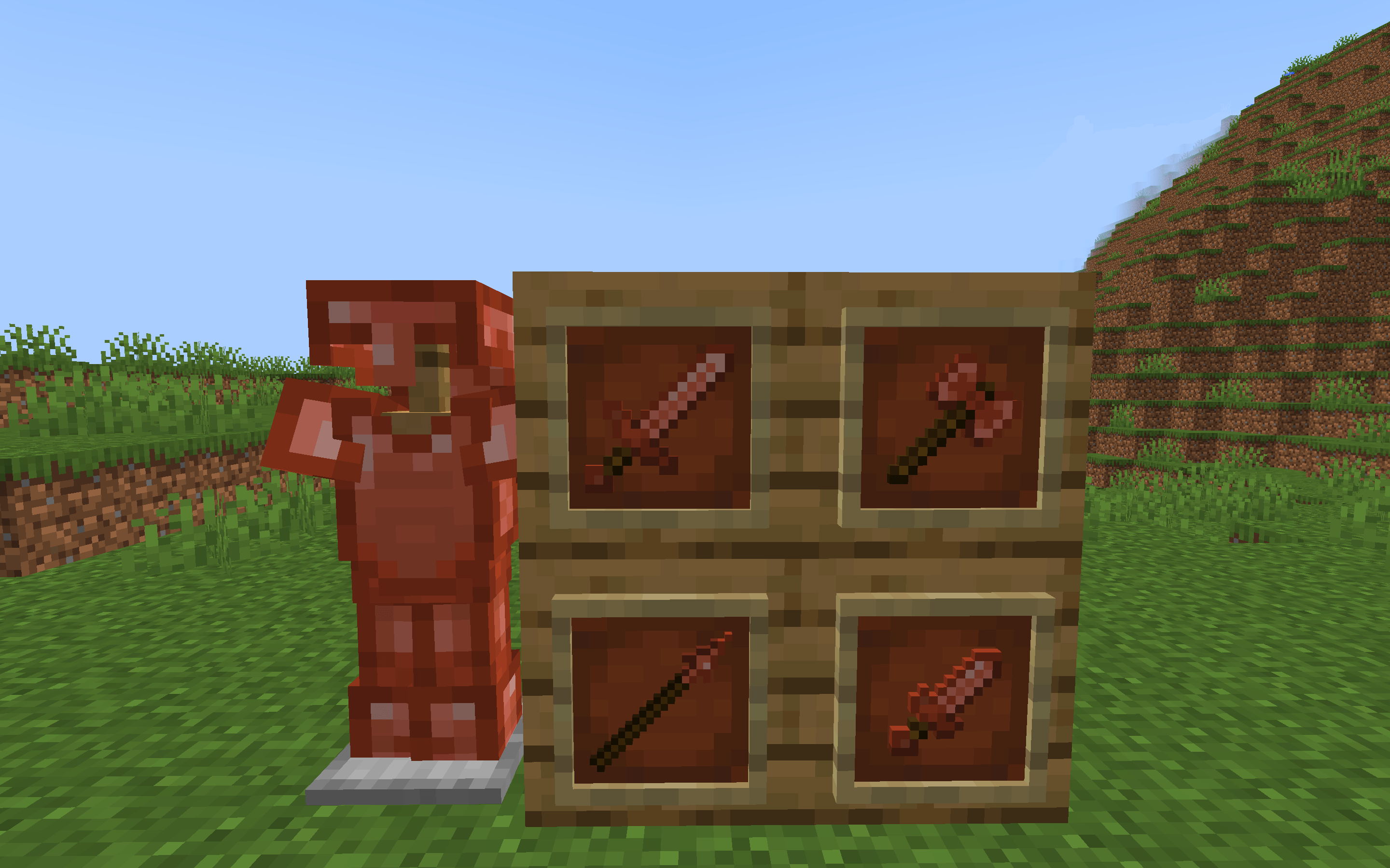 Copper Armor and Weapons