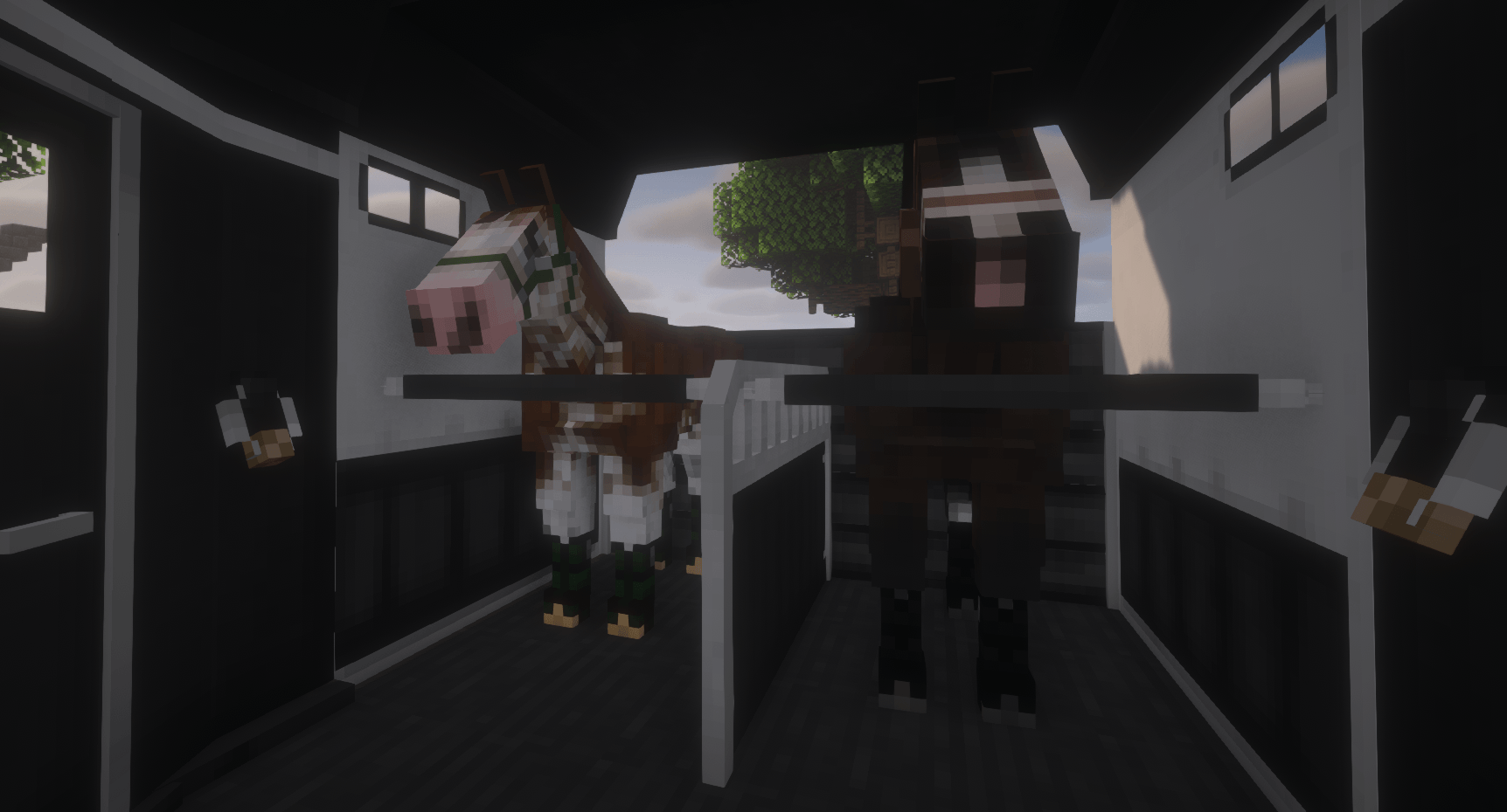 Thumbnail Horse trailer in Minecraft?!