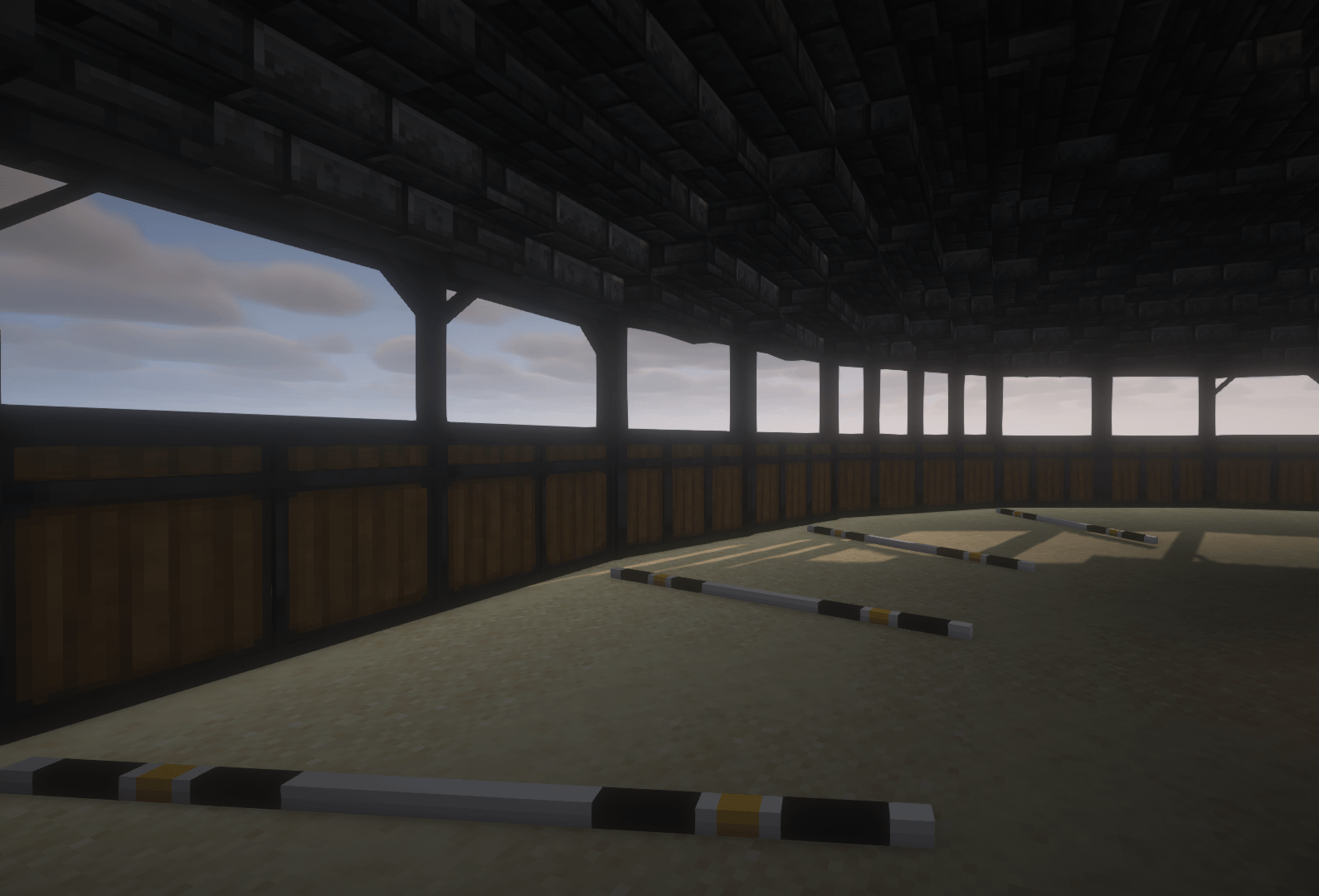 Thumbnail Indoor Round pen with Showjumping Craft CIT circle poles!