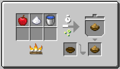 Thumbnail Cook an apple in water with some sugar, and you receive applesauce, which can replace eggs in many recipes! This can also be done using a mixer from create instead of a cooking pot.