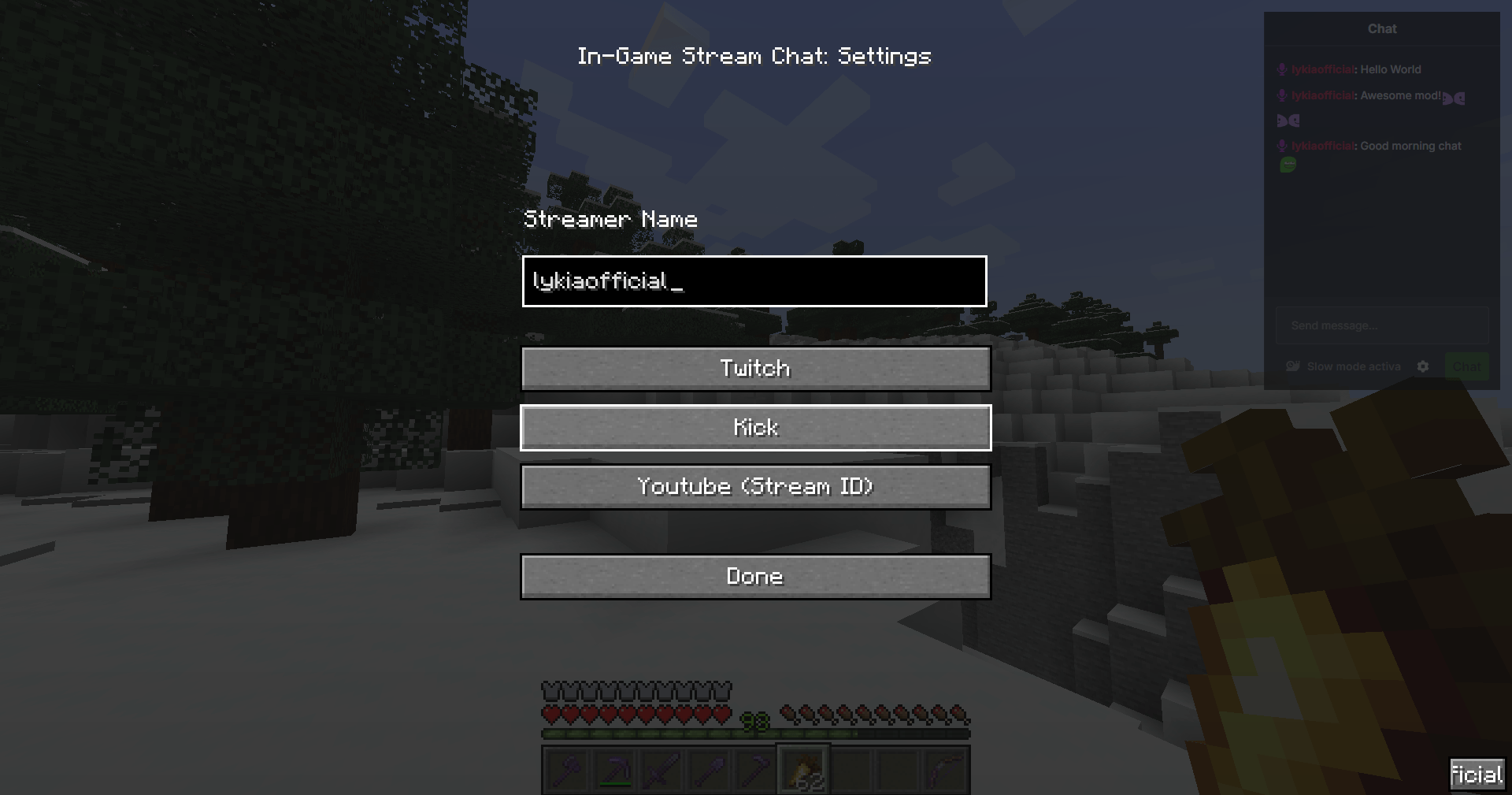 v1.1.2 Settings Menu