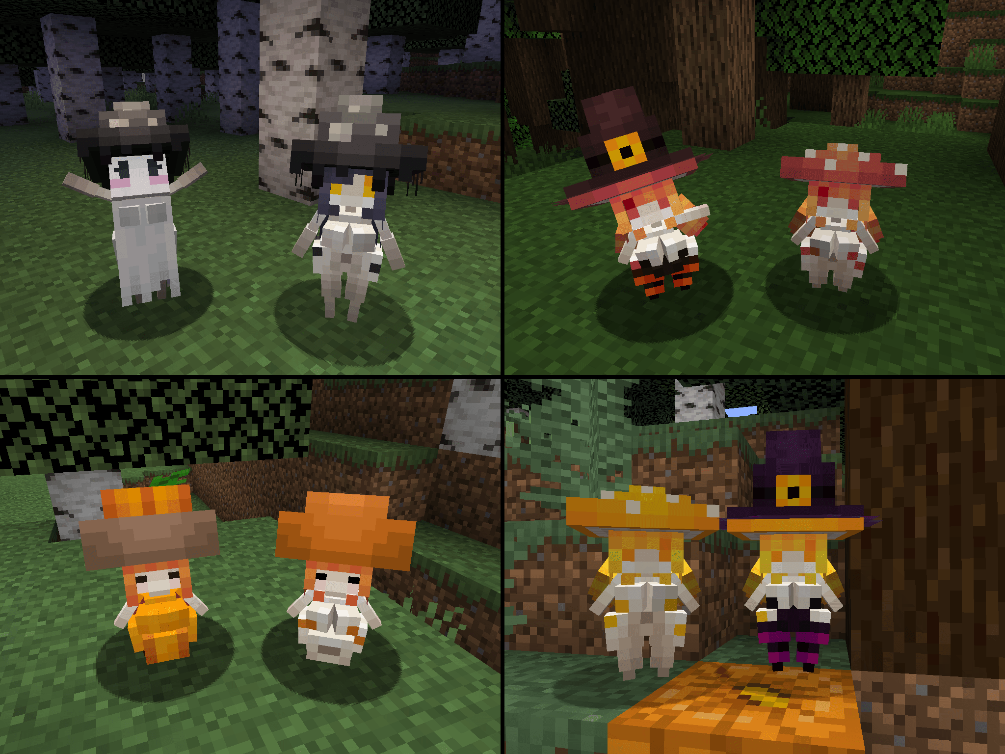 Halloween skins