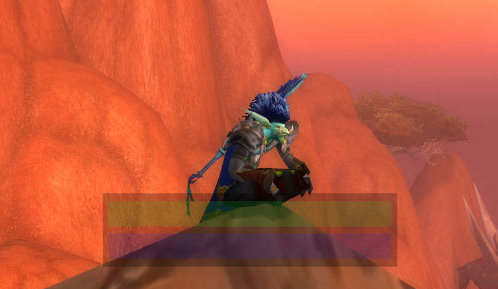 <p>SimpleHUD when player has full mana and hp</p>