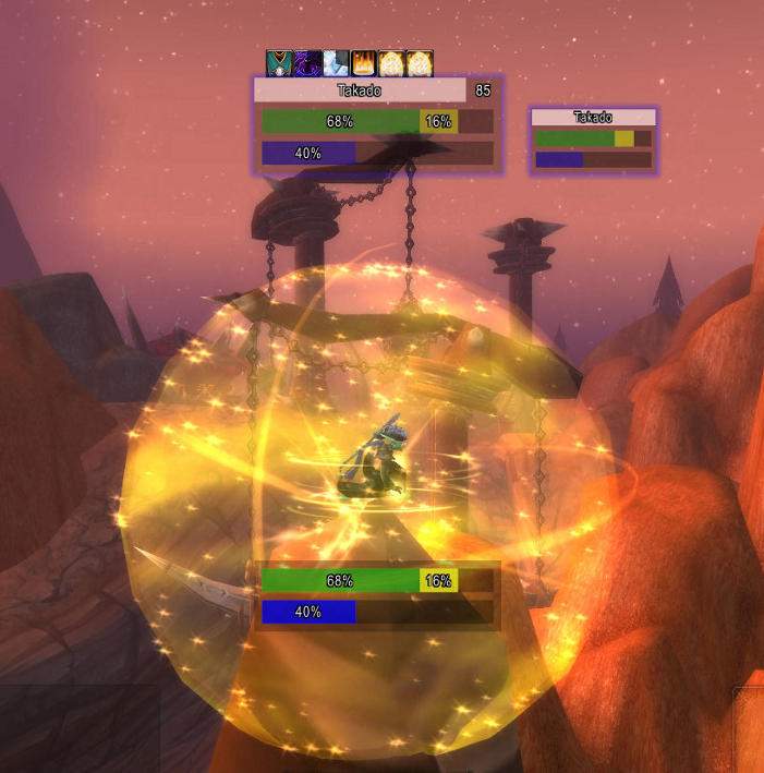 incoming heals are also shown for target and targets-target