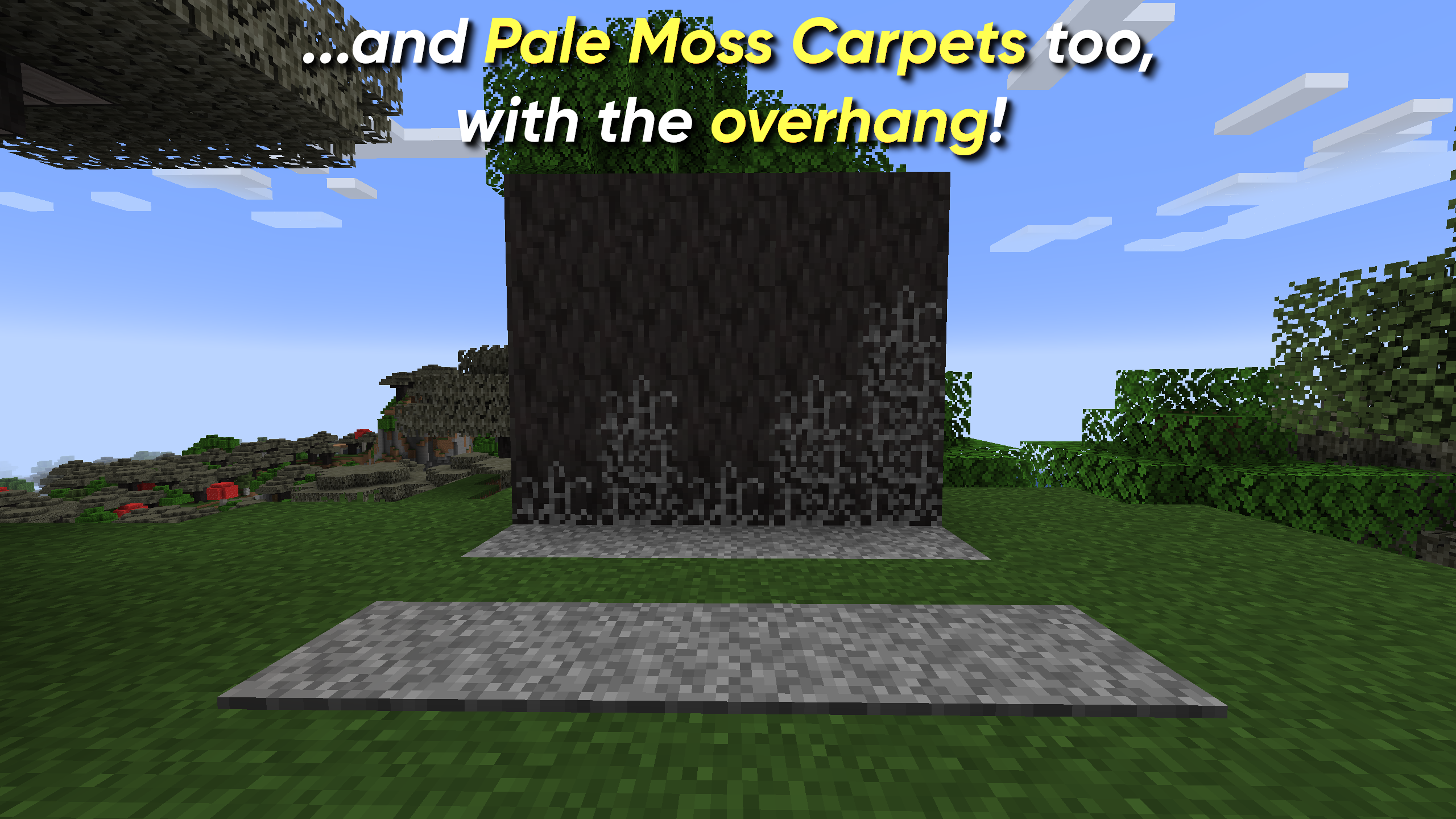 Thumbnail Pale Moss Carpets too, with the overhang!