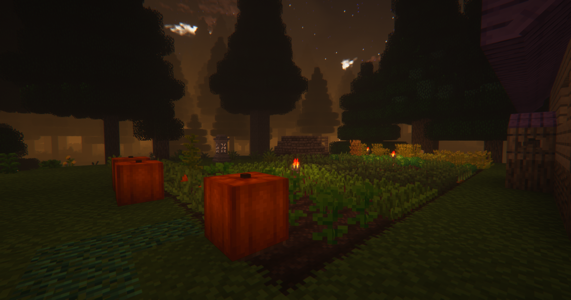 Thumbnail Farm with pumpkins