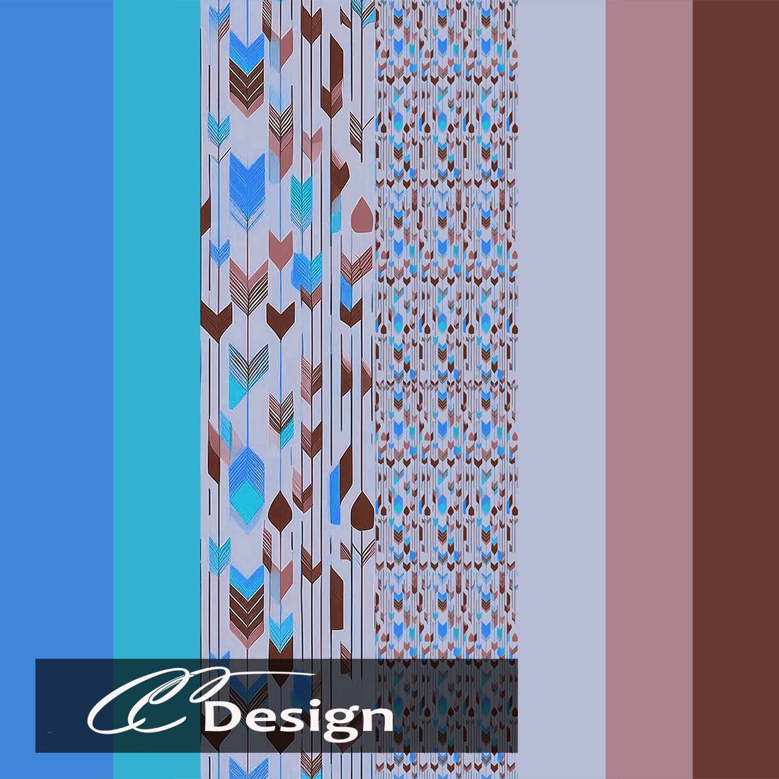 modern wallpaper in purple, blue and brown The Sims 4 Build / Buy