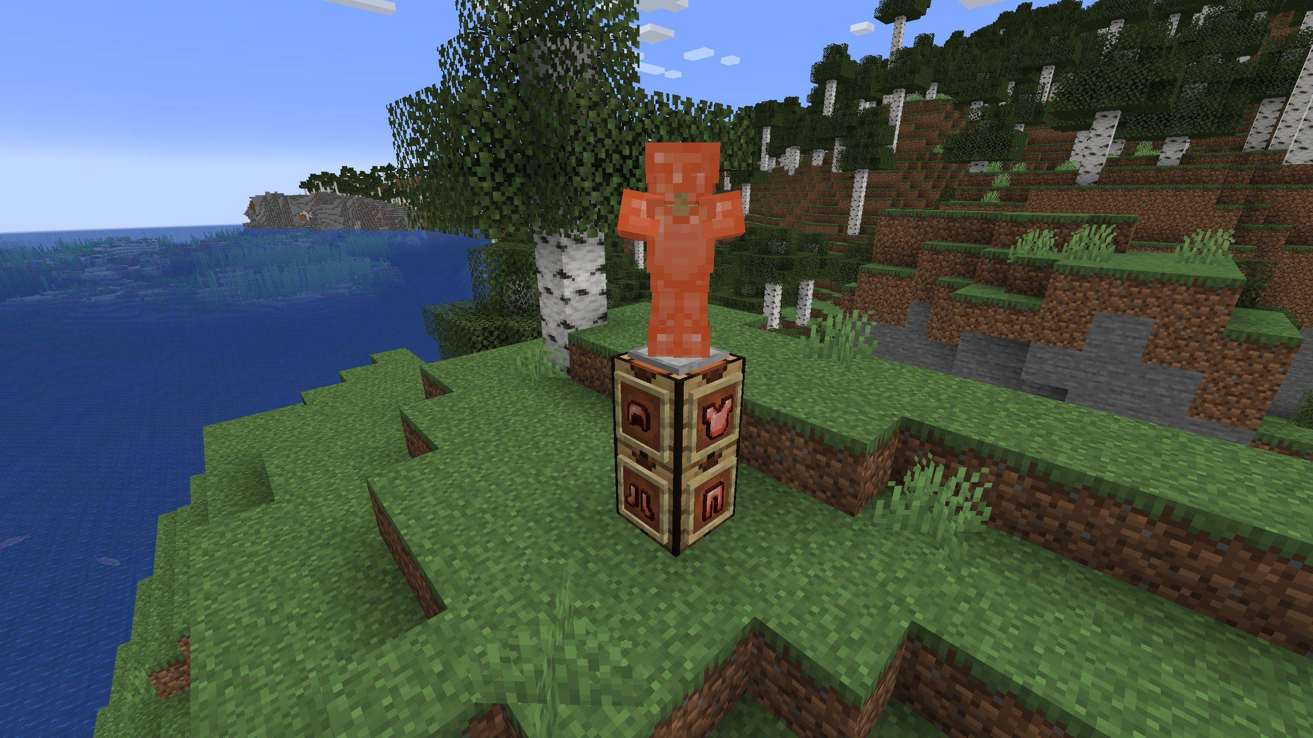 Can be crafted in survival.