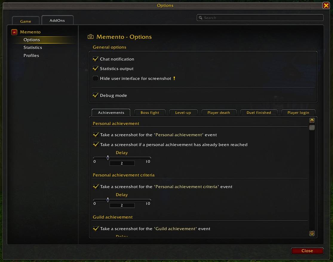 Screenshot thumbnail