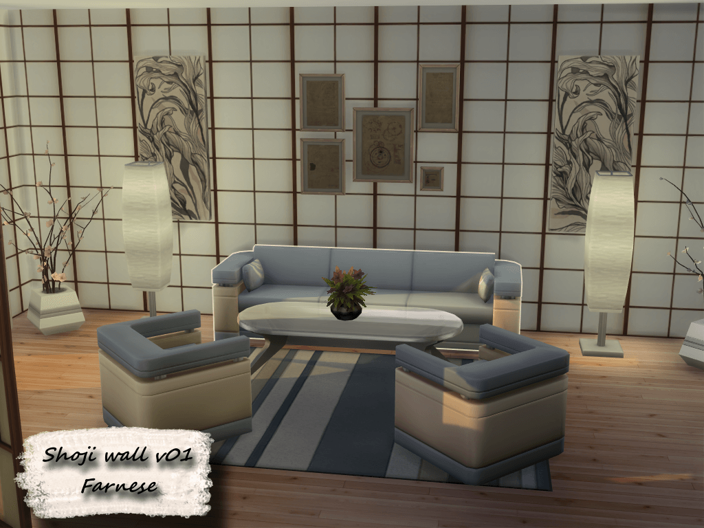 Shoji wall v01