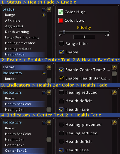 <p>Basic setup instructions to copy the look in the example screenshot.</p>