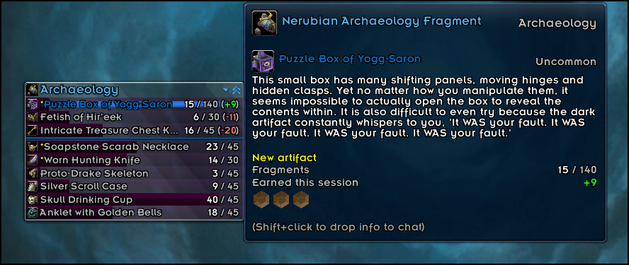 Archaeology support