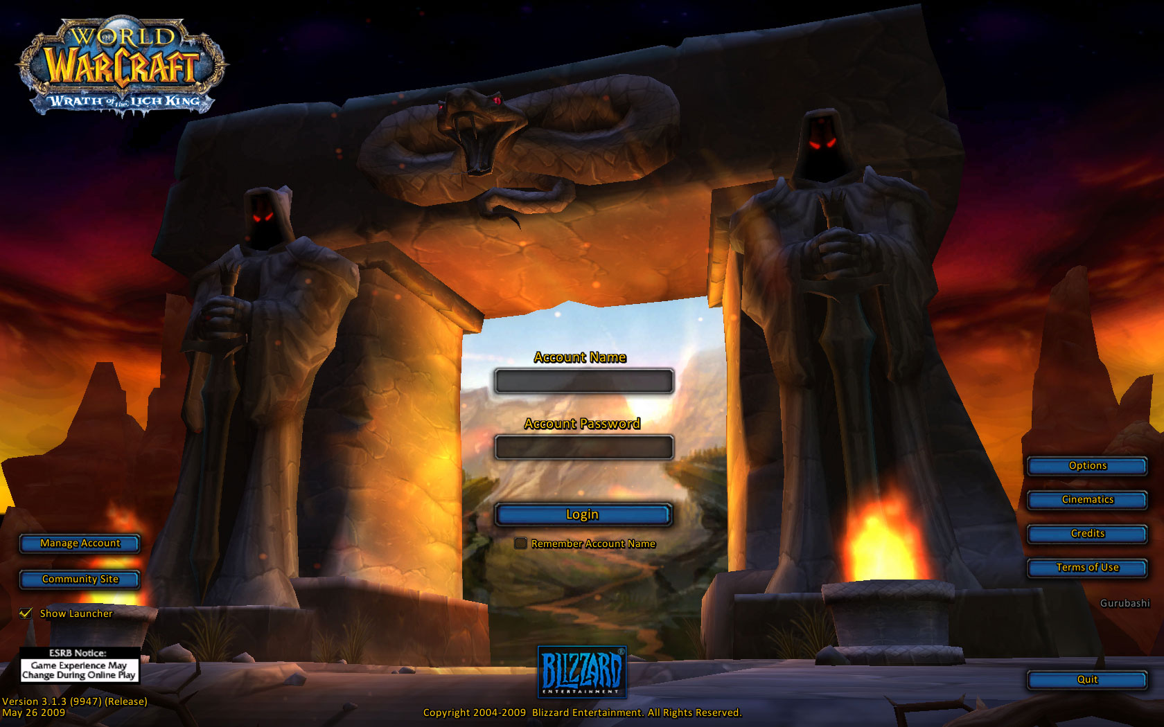 <p>Classic Login</p>