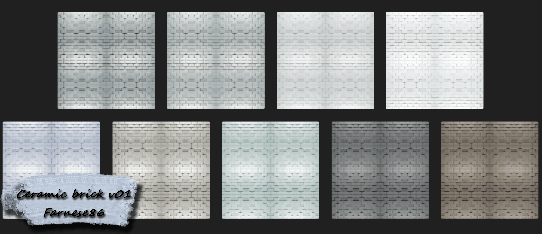 Farnese86 - Ceramic brick v01